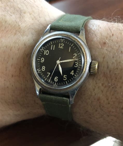 ww2 watches replica udt|A Bulova With Rare Military Provenance .